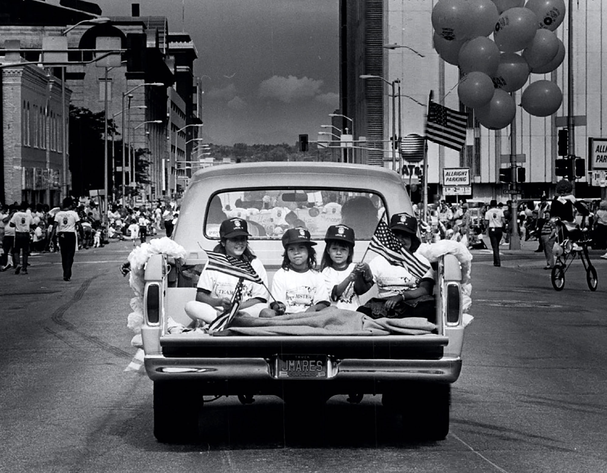 Labor Day parade along 14th St. in Denver on Sept. 2, 1986. Lyn Alweis— Denver Post via Getty Images