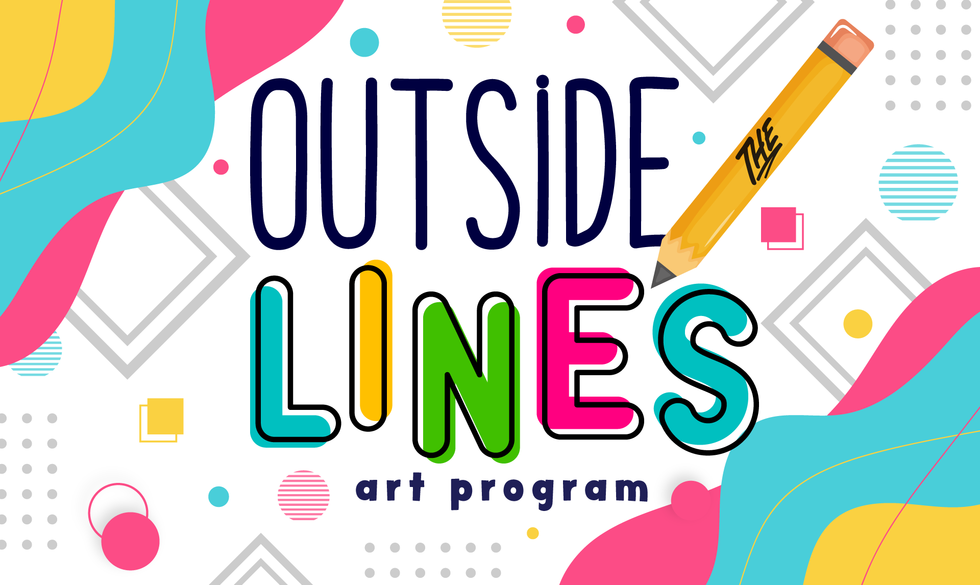 outside the lines art program