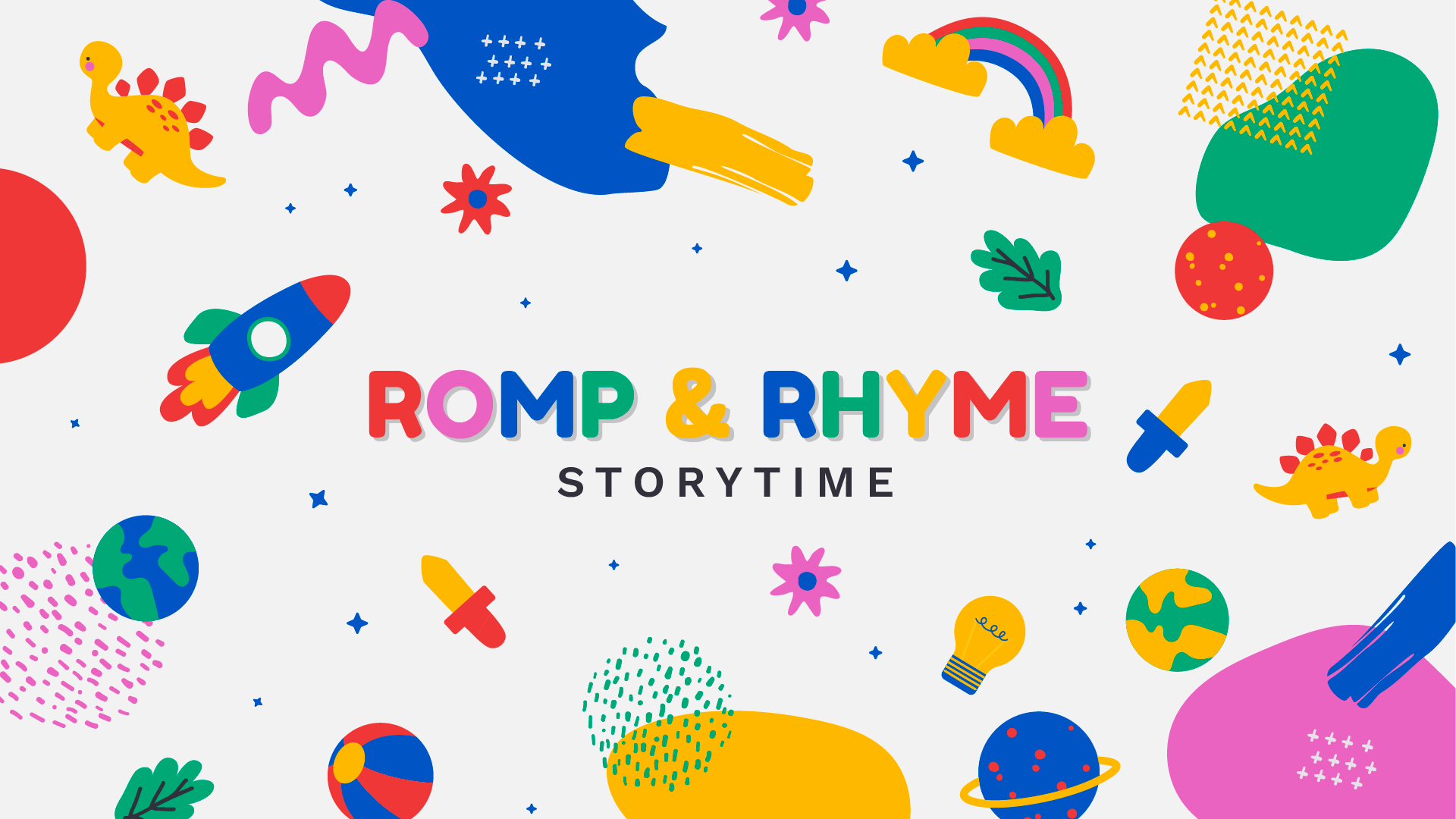 romp and rhyme storytime for babies
