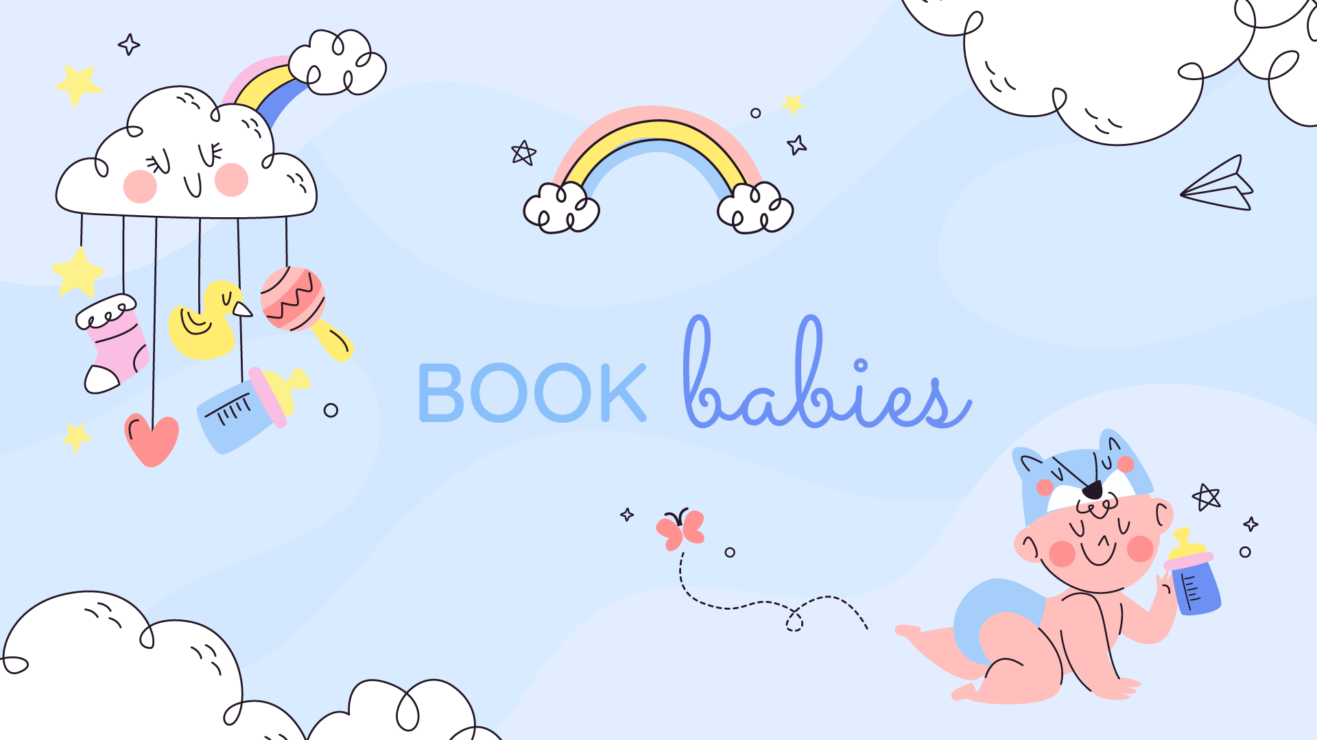 event banner: book babies