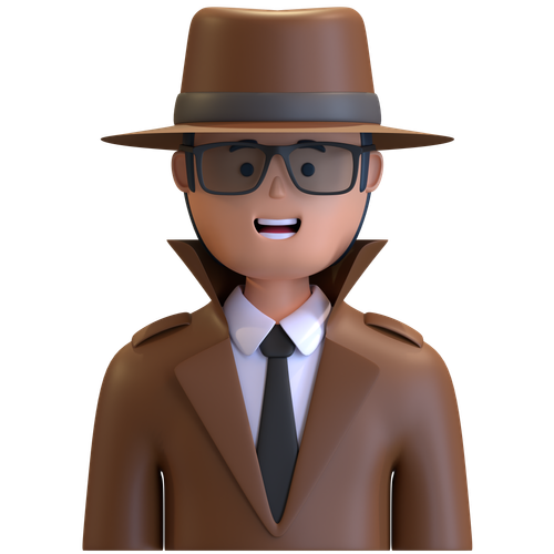 3D detective or agent