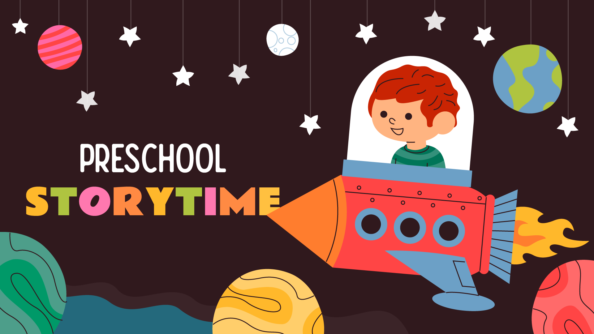 event banner: preschool storytime