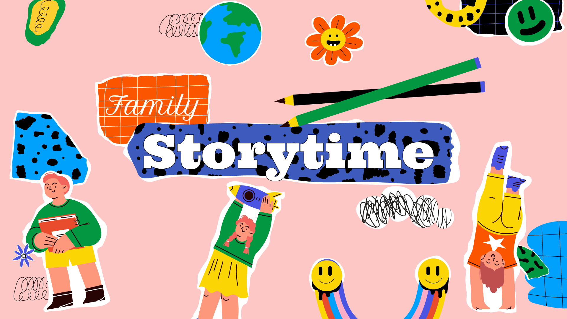 event banner: family storytime