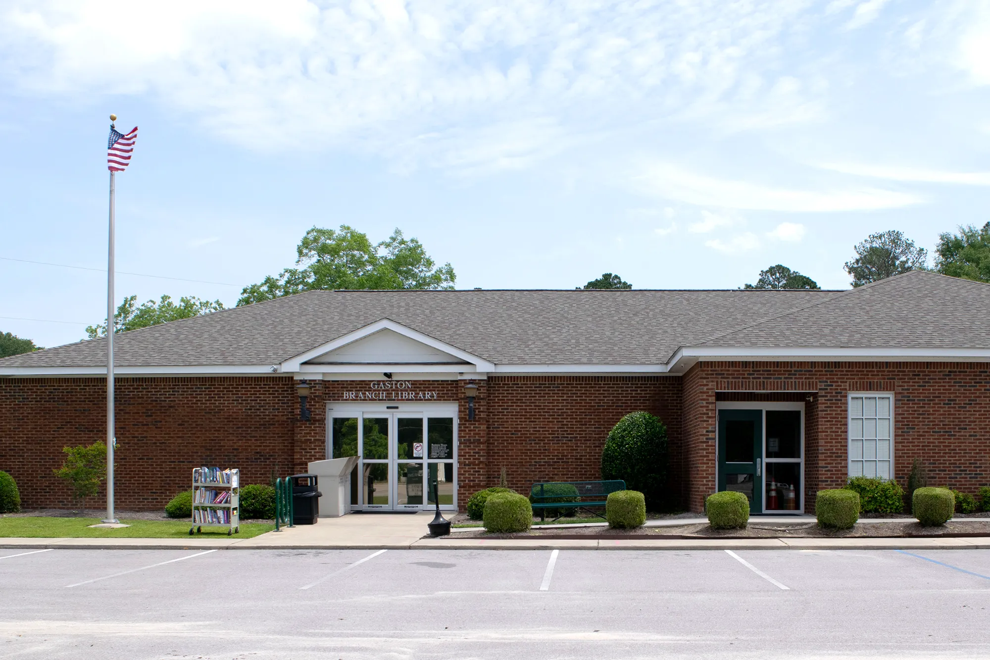 Gaston Branch Library (outside)