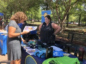 event booth at Spirit Fest at Midlands Technical College