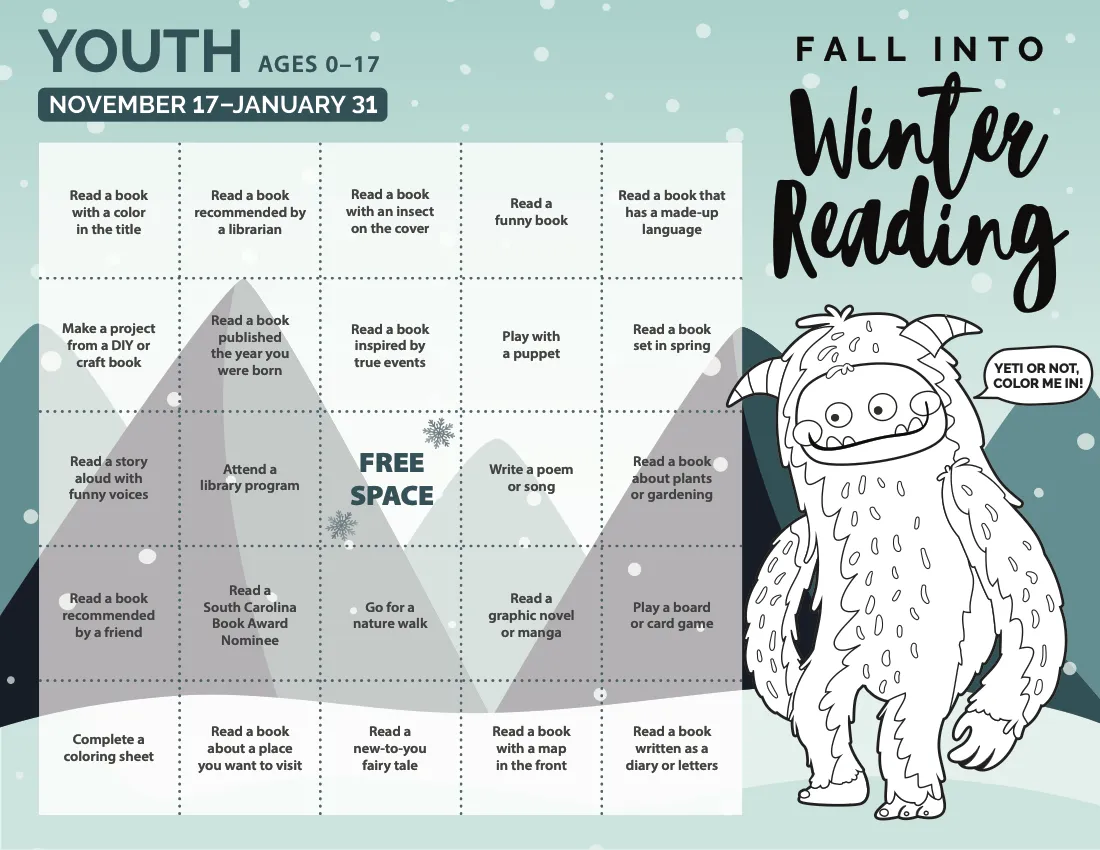 Winter Reading Youth